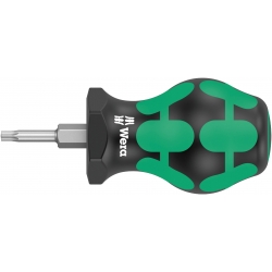 WERA 367 TORX® Stubby Schroevendraaier TX 25 x25mm WERA 367 TORX® Stubby Schroevendraaier TX 25 x25mm