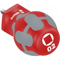 WERA 368 Stubby Robertson/Binnenvierkant 01 x25mm WERA 368 Stubby Robertson/Binnenvierkant 01 x25mm