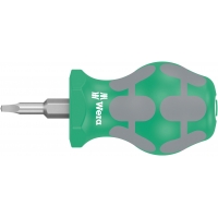 WERA 368 Stubby Robertson/Binnenvierkant 02 x25mm WERA 368 Stubby Robertson/Binnenvierkant 02 x25mm