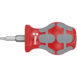 WERA 368 Stubby Robertson/Binnenvierkant 02 x25mm