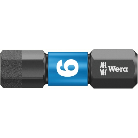 WERA zeskant(inbus) 6 mm impaktor 840/1 IMP DC IMPAKTOR hexa-Bit WERA zeskant(inbus) 6 mm impaktor 840/1 IMP DC IMPAKTOR hexa-Bit