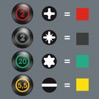 WERA Stubby set 3-Sleuf/Robertson(binnenvierkant)/Phillips WERA Stubby set 3-Sleuf/Robertson(binnenvierkant)/Phillips
