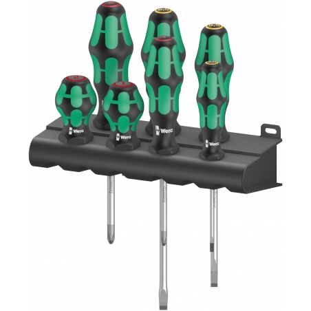 WERA 300/7 Mix 1 Stubby/Schroevendraaierset Kraftform Plus Lasertip WERA 300/7 Mix 1 Stubby/Schroevendraaierset Kraftform Plus Lasertip