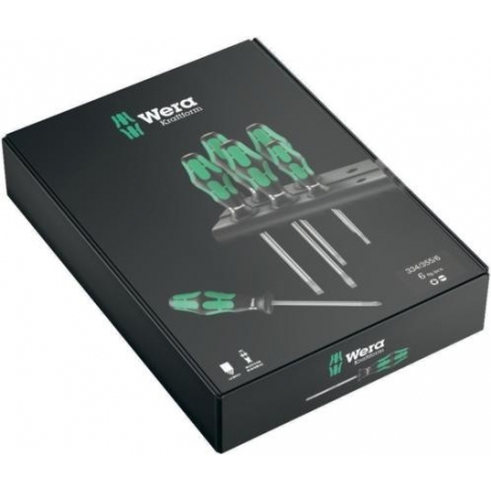 WERA 334/355/6 Schroevendraaierset WERA 334/355/6 Schroevendraaierset