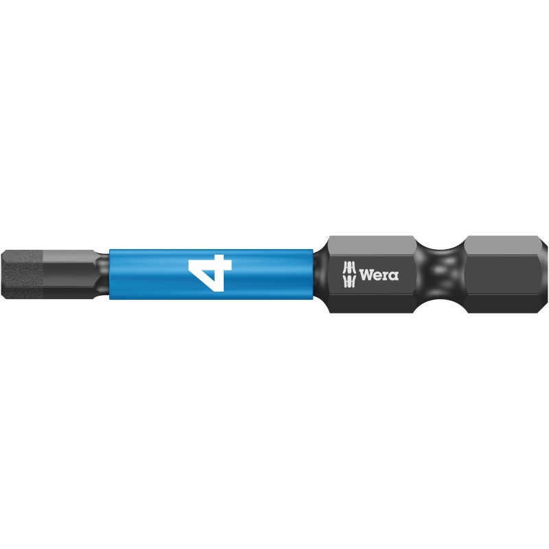 WERA zeskant(inbus) 4 mm impaktor 840/4 IMP DC IMPAKTOR hexa-Bit lang