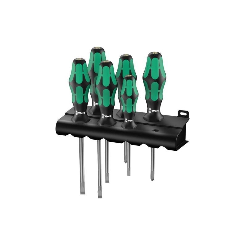 WERA 334/355/6 Schroevendraaierset