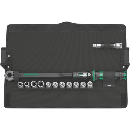 WERA Click-Torque C 3 Momentsleutel Set 1 40-200 Nm WERA Click-Torque C 3 Momentsleutel Set 1 40-200 Nm