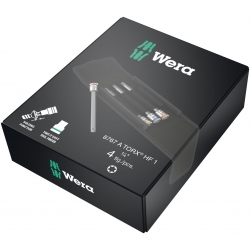 WERA 8767 A TORX® HF 1 Zyklop Bitdoppen set lang,1/4" met vasthoudfunctie WERA 8767 A TORX® HF 1 Zyklop Bitdoppen set lang,1/4" met vasthoudfunctie