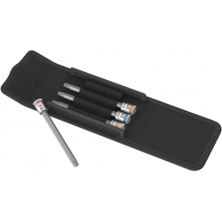 WERA 8767 A TORX® HF 1 Zyklop Bitdoppen set lang,1/4" met vasthoudfunctie