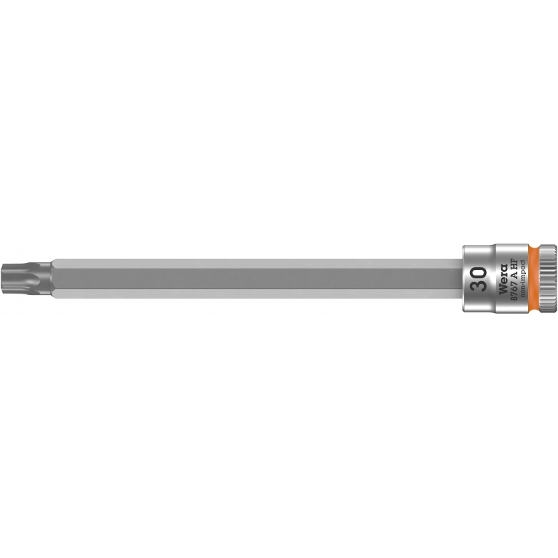 WERA 8767 A TORX® HF 1 Zyklop Bitdoppen set lang,1/4" met vasthoudfunctie