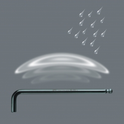 WERA  5 mm inbus 950 PKL BM  BlackLaser WERA  5 mm inbus 950 PKL BM  BlackLaser