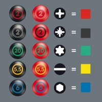 WERA PZ 1x300 Pozidriv Läsertip