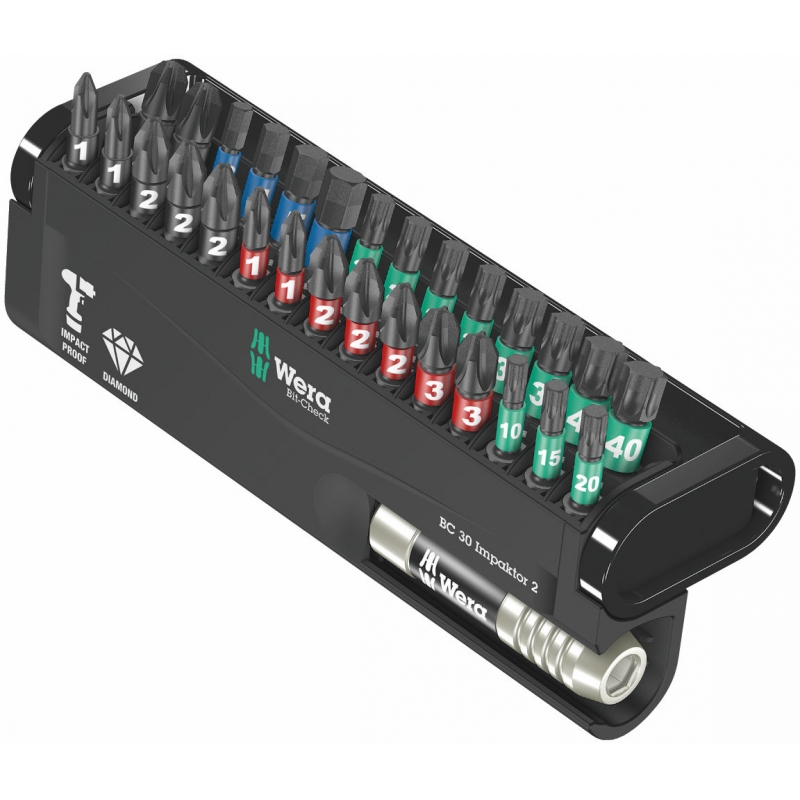 WERA Bit-Check BC 30 Impaktor 2 - WeraGereedschap.nl