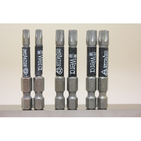 WERA TORX® TX25 867/4 IMP DC Impaktor TX25x50 lang WERA TORX® TX25 867/4 IMP DC Impaktor TX25x50 lang