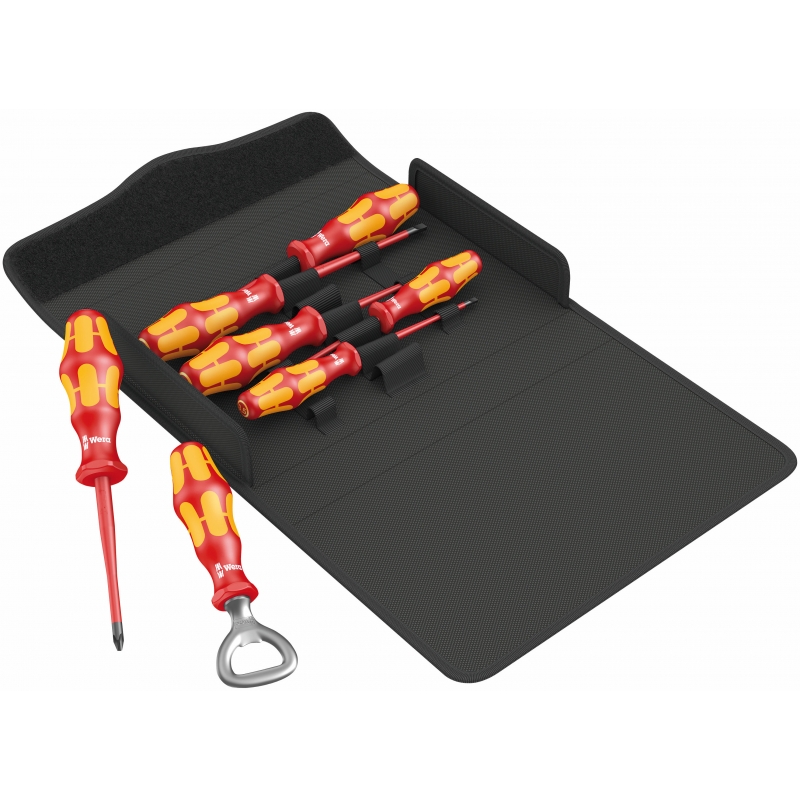 WERA 160 iS/7 Schroevendraaierset Kraftform Plus Serie 100 -opener