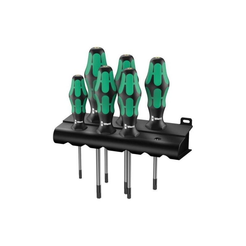 レトロマッチラベル 北欧デザイン 鳥 Wera TORX Bore Hole (BO) 8067-6 BO TORX/Z Sheet Metal  Bit Set by Wera