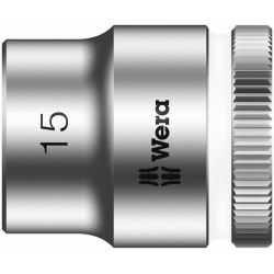 WERA Dop 22.0 x29.0 mm-3/8"-aandrijving - WeraGereedschap.nl WERA Dop 22.0 x29.0 mm-3/8"-aandrijving - WeraGereedschap.nl