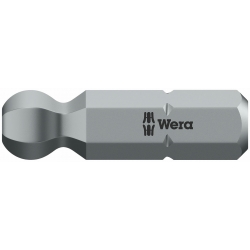 WERA Inbus-bit/kling Kogelkop. 6.0 mm x25 mm. 842/4 - WeraGereedsch...