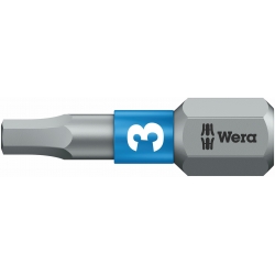 WERA inbus/hex/zeskant BiTorsion bit 840/1 BTZ / 1.5 X 25