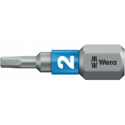 WERA inbus/hex/zeskant BiTorsion bit 840/1 BTZ / 2.0 X 25