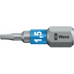 WERA inbus/hex/zeskant BiTorsion bit 840/1 BTZ / 2.5 X 25