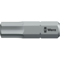 WERA inbus/hex/zeskant BiTorsion bit 840/1 BTZ / 4.0 X 25