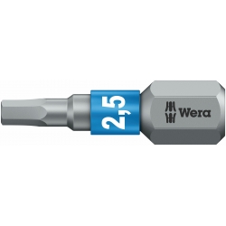 WERA inbus/hex/zeskant BiTorsion bit 840/1 BTZ / 5.5 X 25