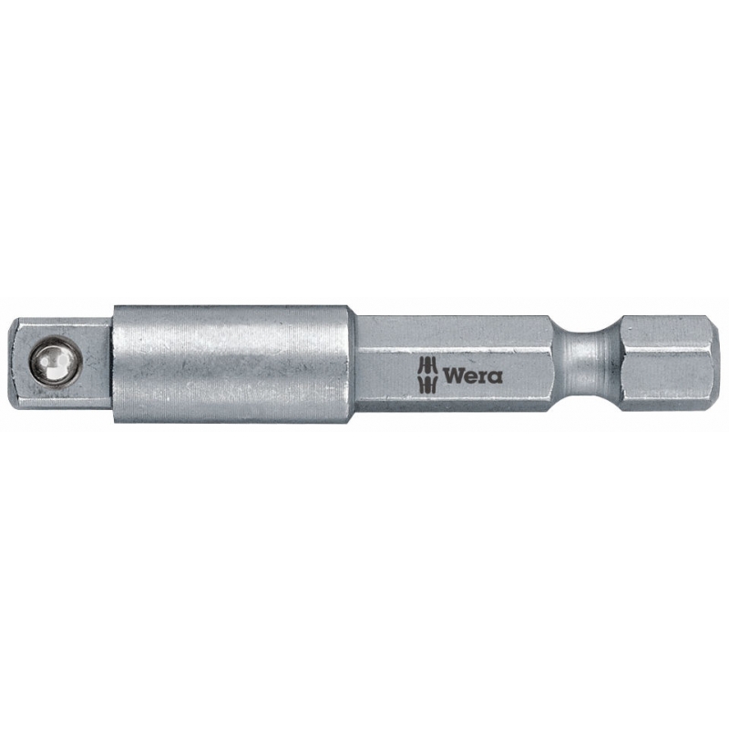 WERA  Adapter, 1/4\\"-1/4\\" x50mm , zeskant naar vierkant 870/1 - WeraGe...