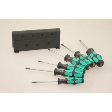 WERA 367/6 Schroevendraaierset Kraftform Plus TORX® + houder