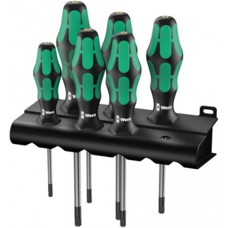 WERA 367/6 Schroevendraaierset Kraftform Plus TORX® + houder