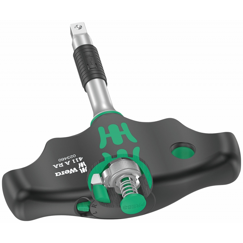 WERA T-Grip Ratel 411 RA - Ratelfunctie 05 023460 001 4013288222817
