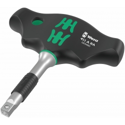 WERA T-Grip Ratel 411 RA - Ratelfunctie 05 023460 001 4013288222817 WERA T-Grip Ratel 411 RA - Ratelfunctie 05 023460 001 4013288222817
