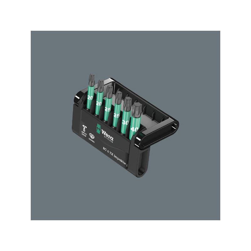WERA Bit-Check BC 6 Impaktor TX lange bit 05 057693 001  4013288157744