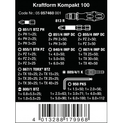 WERA Kraftform Kompakt 100. - WeraGereedschap.nl