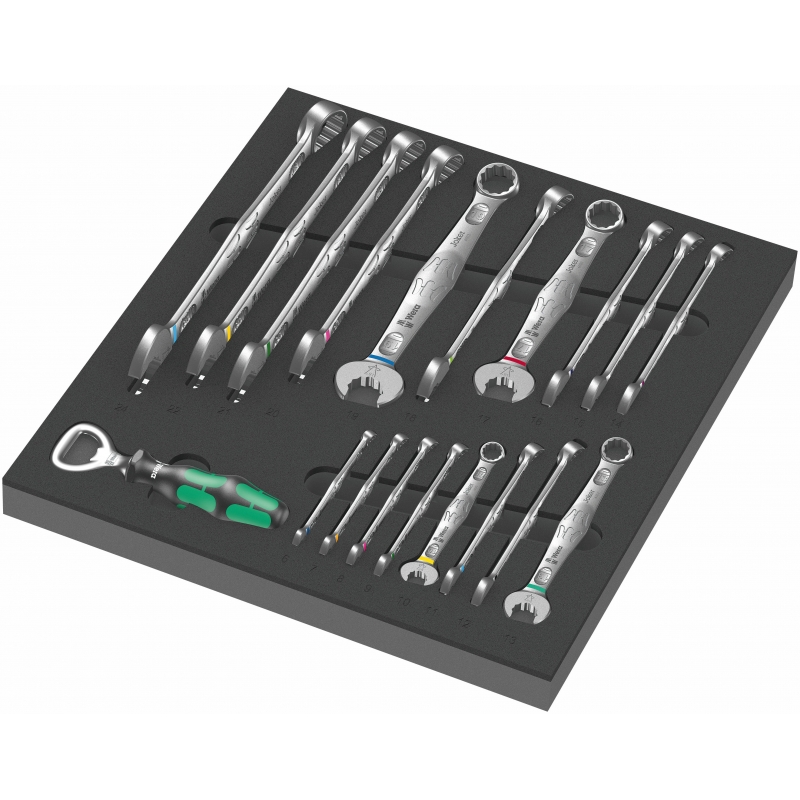 WERA 9731 Inlay met 6003 Joker Set 1,  05150121001 4013288225115