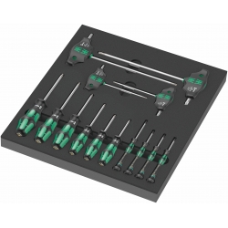 WERA 9712 Inlay met TORX schroevendraaiers 05 150103 001 4013288225283