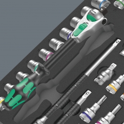 WERA 9720 Inlay Zyklop ratel 1/2" Set 105150120001  4013288225207 WERA 9720 Inlay Zyklop ratel 1/2" Set 105150120001  4013288225207