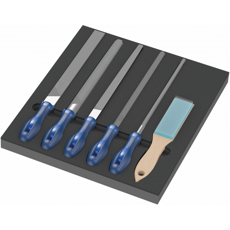 WERA 9783 Inlay met 5 PFERD vijlen   05150183001 4013288225368