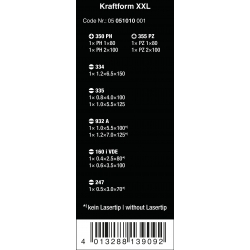 WERA Kraftform XXL1 schroevendraaierset 05 051010 001 4013288139092