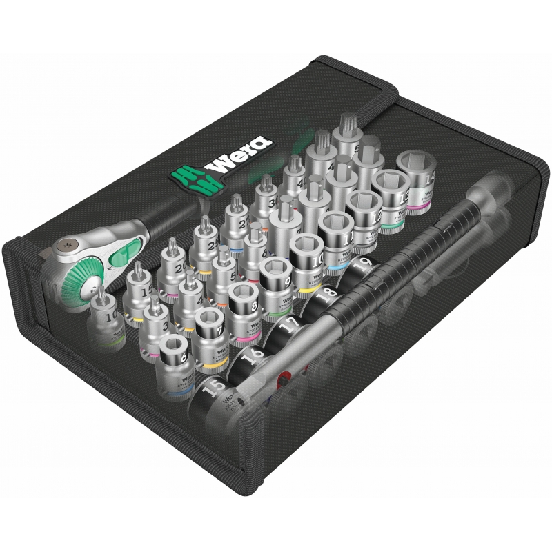WERA All-in Zyklop Speed-ratelset 8100 SB 3/8"-aandrijving 003536 4013288225573