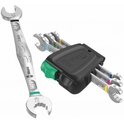 WERA 4-delig joker 6005 steeksleutelset in klem 020314 4013288224750