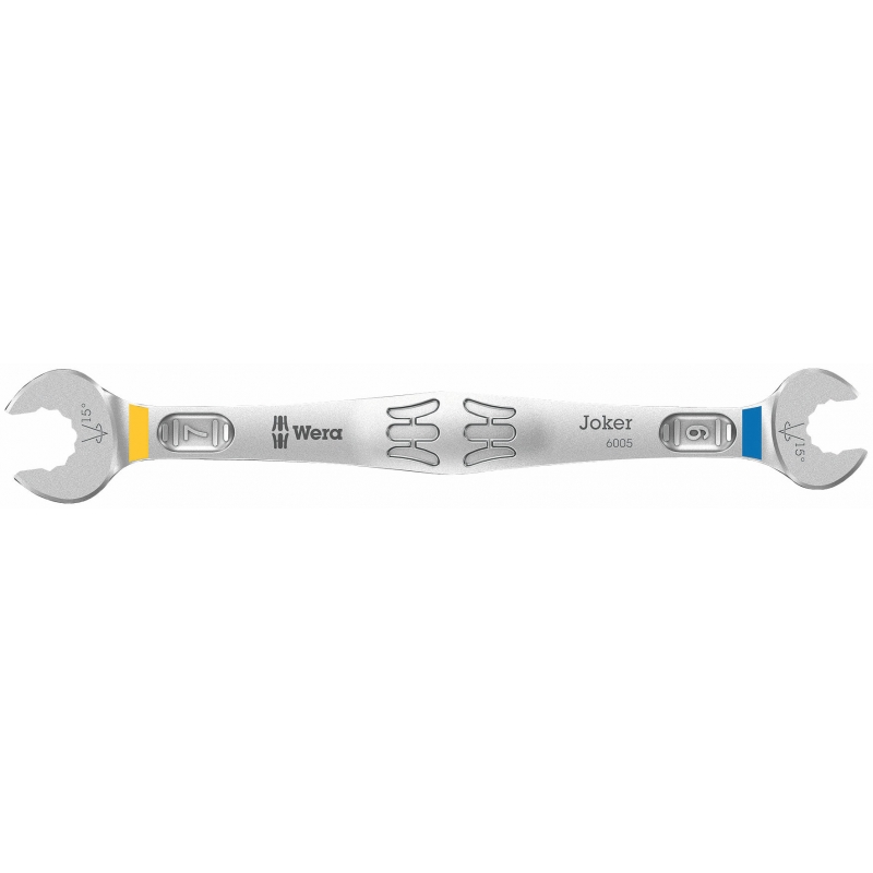 WERA Joker 6005 dubbele steeksleutel 6/7 - WeraGereedschap.nl 020310 4013288224873
