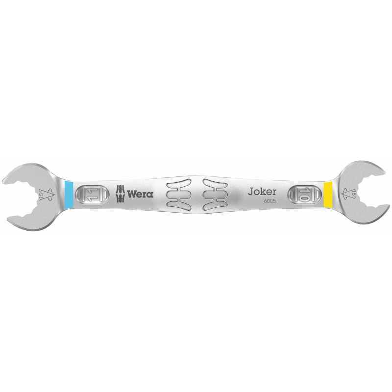 WERA Joker 6005 dubbele steeksleutel 10/11 - WeraGereedschap.nl 020312 4013288224897