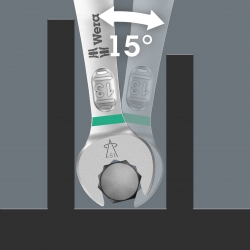 WERA 4-delig joker 6003 Ringsteeksleutelset in klem 020229 4013288225672 Imperial