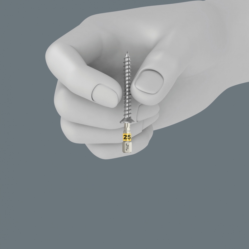 WERA Bit-Check 30 Wood TX HF 1 vasthoudfunctie 05057436 4013288226204