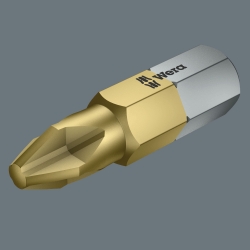 WERA Kruiskop PH 2 TIN-bits 851/1 Philips 05480172001 4013288040992