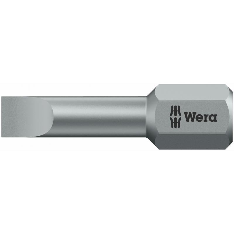 WERA Sleufschroeven-bits 1.0x5.5x25 mm 800/1 TZ 05056225001 4013288011176