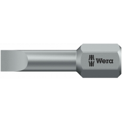 WERA Sleufschroeven-bits 0.8x5.5x25 mm 800/1 TZ 05056220001 4013288011169