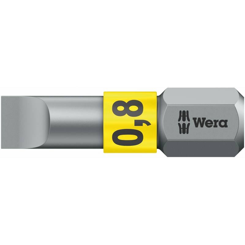 WERA Sleuf 0.8 X 5.5 X 25 mm bit 800/1 BTZ 05056064 4013288034427