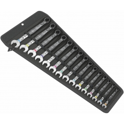 WERA 6003 Joker 15-delige Ringsteeksleutel 4013288222657 05 020302 001 WERA 6003 Joker 15-delige Ringsteeksleutel 4013288222657 05 020302 001